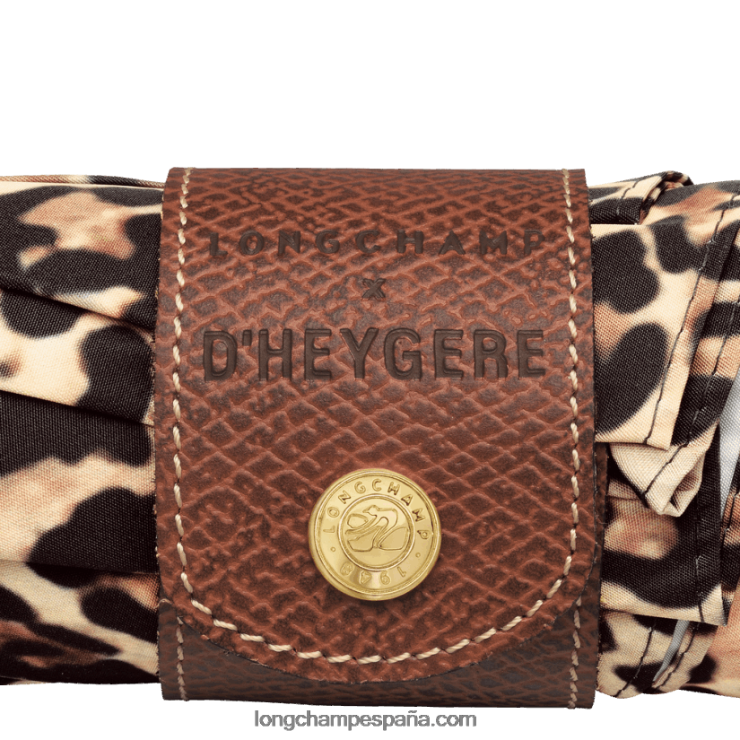 paraguas x d'heygere hombres estampado de pantera 642B88966 Longchamp