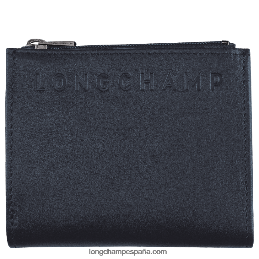 billetera 3d hombres azul medianoche 642B88626 Longchamp