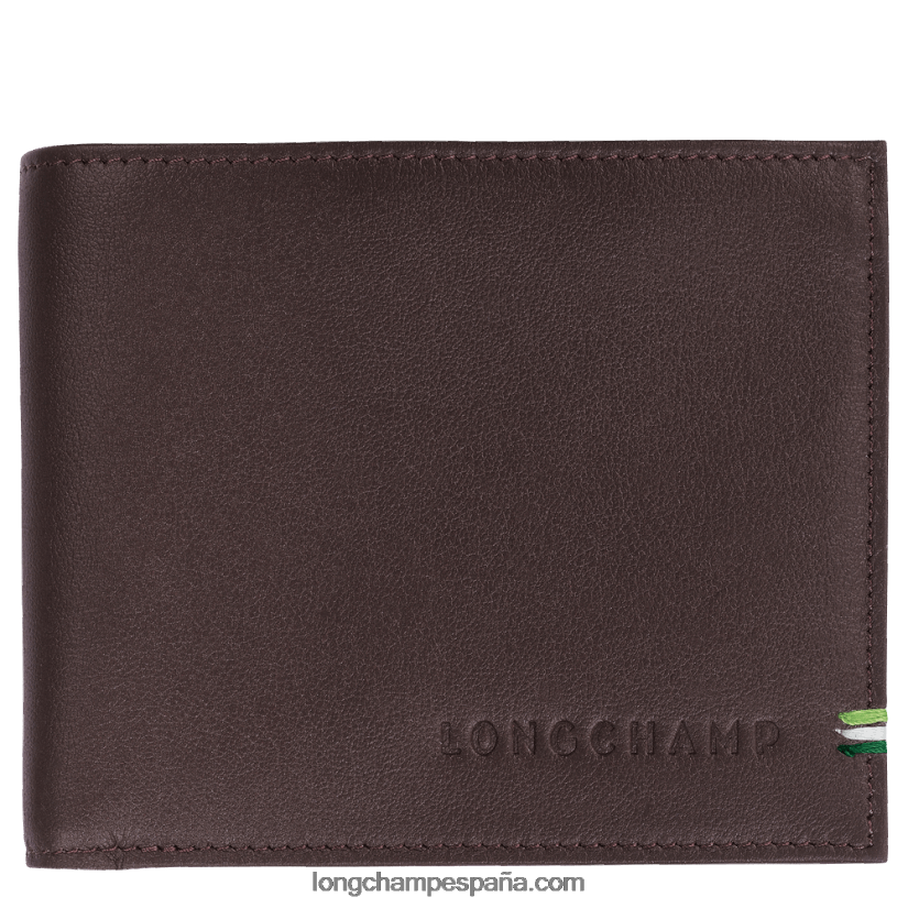 billetera sur seine hombres moca 642B881128 Longchamp