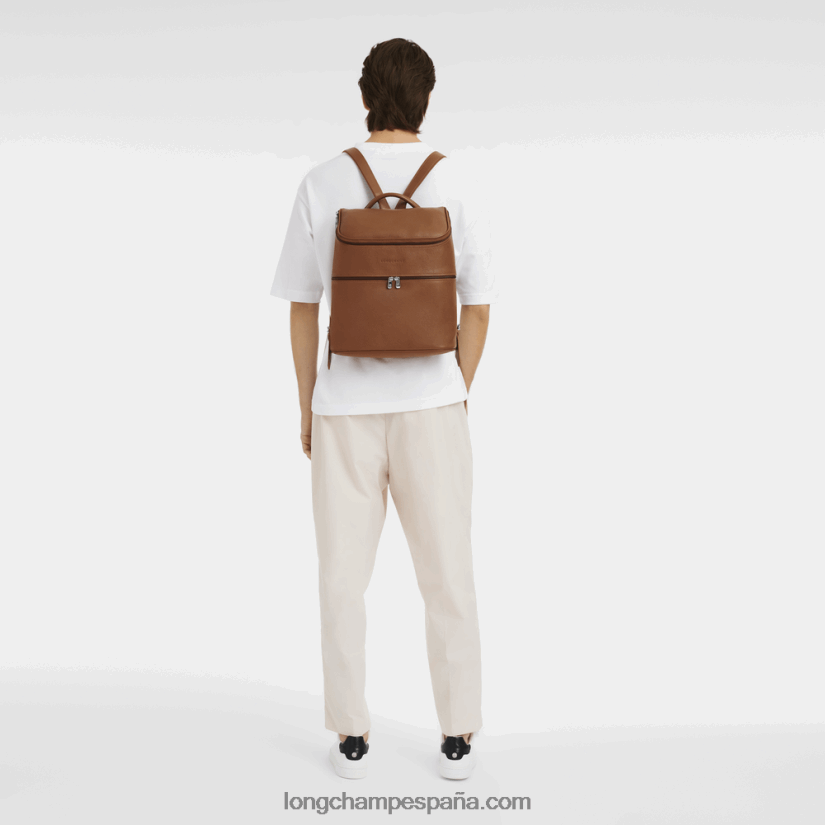 mochila le foulonne hombres caramelo 642B88450 Longchamp