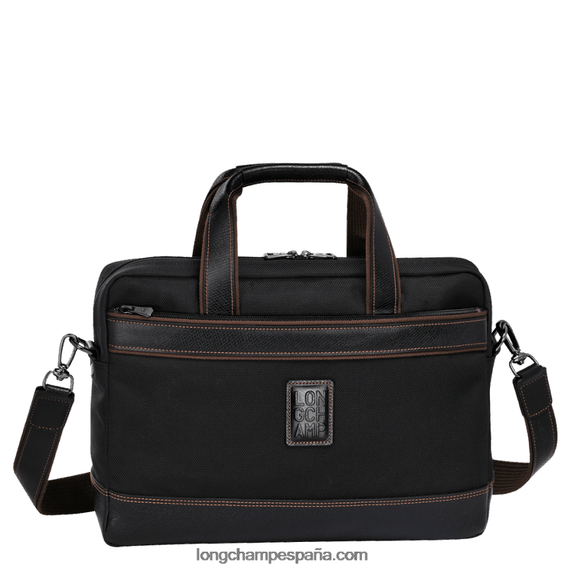 maletín boxford m hombres negro 642B881093 Longchamp