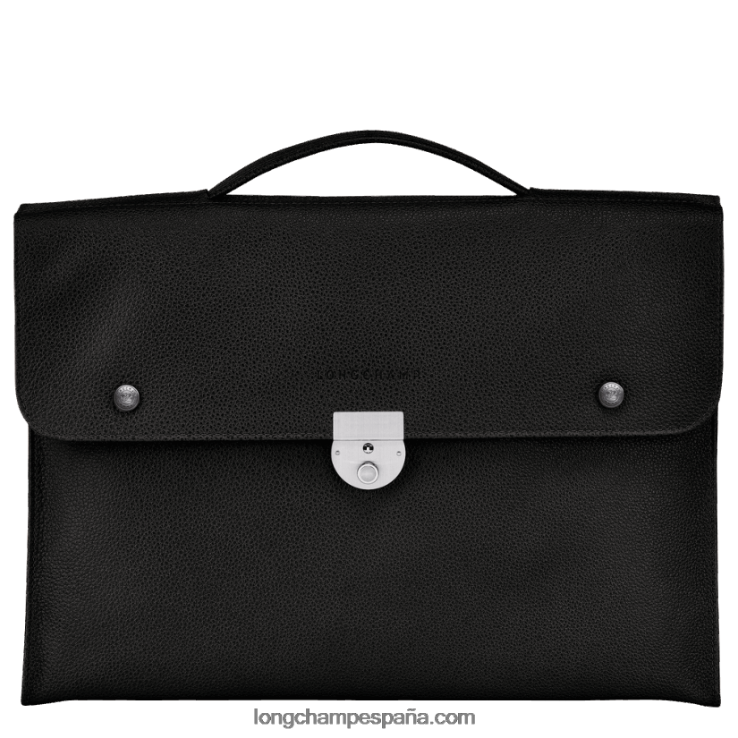 maletín le foulonne hombres negro 642B88483 Longchamp