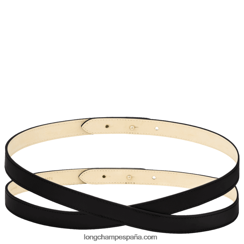 cinturón box trot mujer mujer negro 642B88945 Longchamp