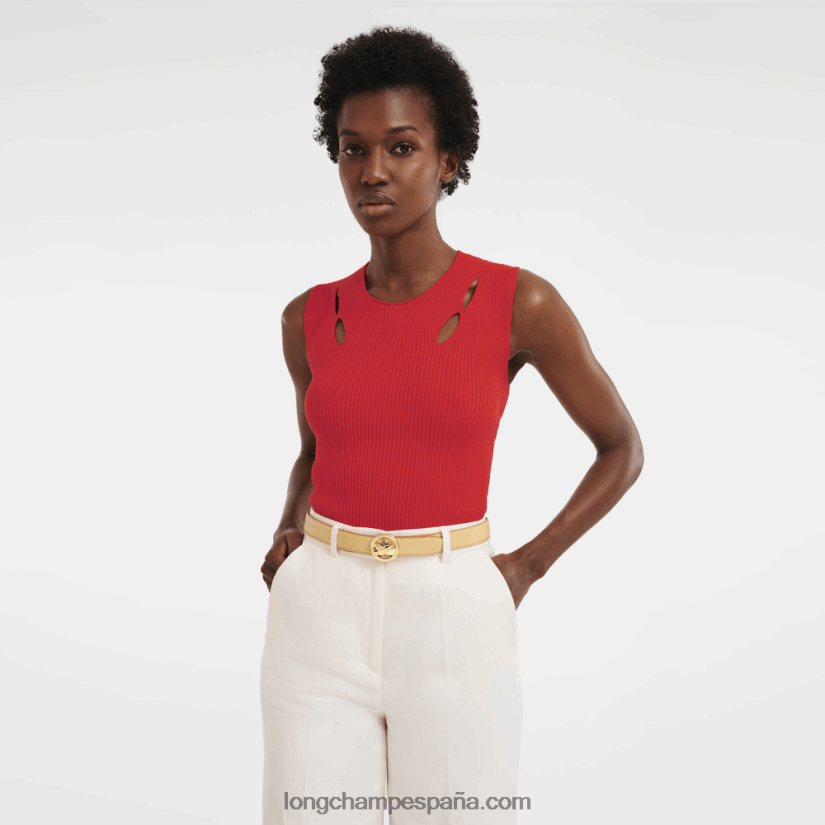 cinturon de mujer box trot mujer vegetal/negro 642B88939 Longchamp