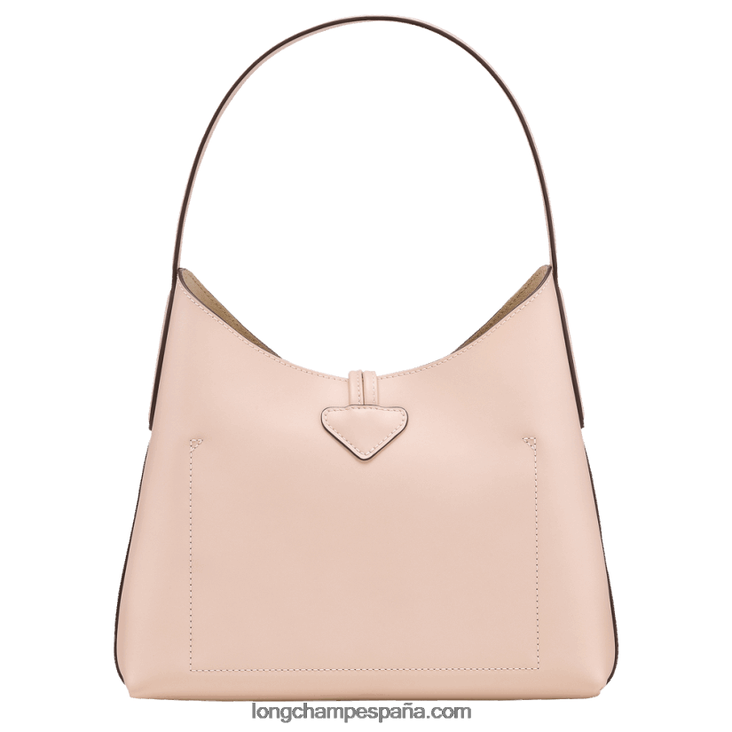 bolso hobo roseau m mujer Rosa palido 642B88367 Longchamp