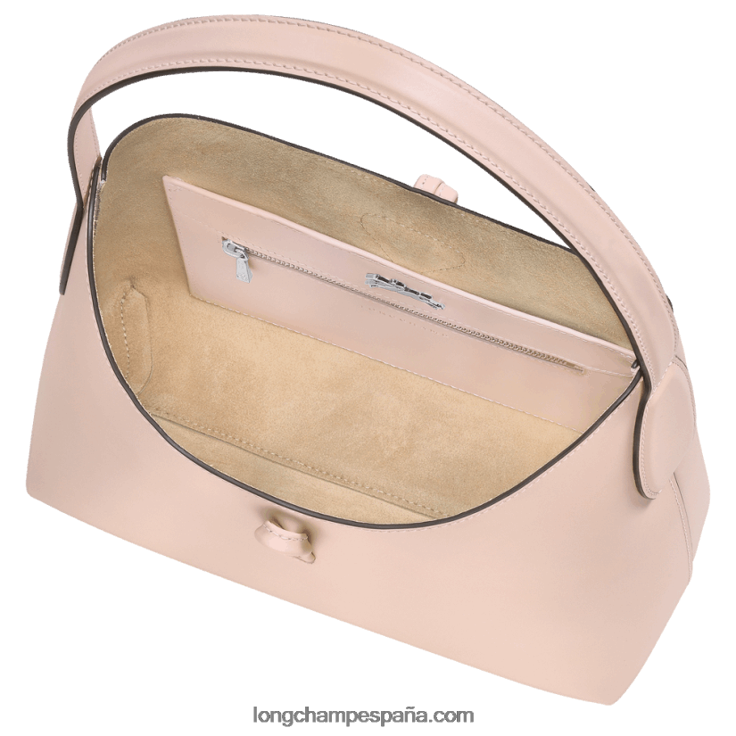 bolso hobo roseau m mujer Rosa palido 642B88367 Longchamp
