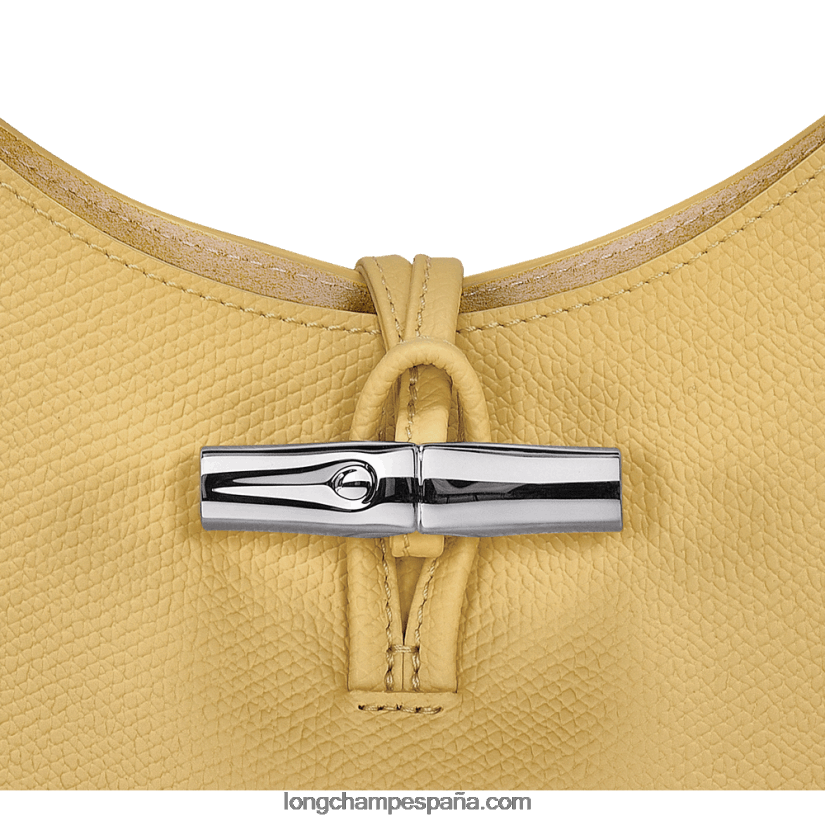 bolso hobo roseau m mujer maíz 642B88377 Longchamp