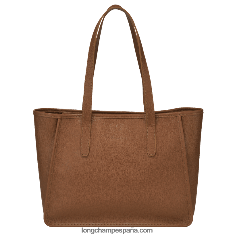 bolso tote le foulonne l mujer caramelo 642B88385 Longchamp