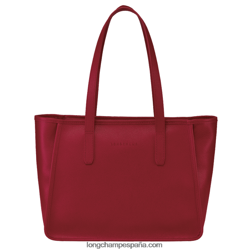 bolso tote le foulonne l mujer rojo 642B88386 Longchamp