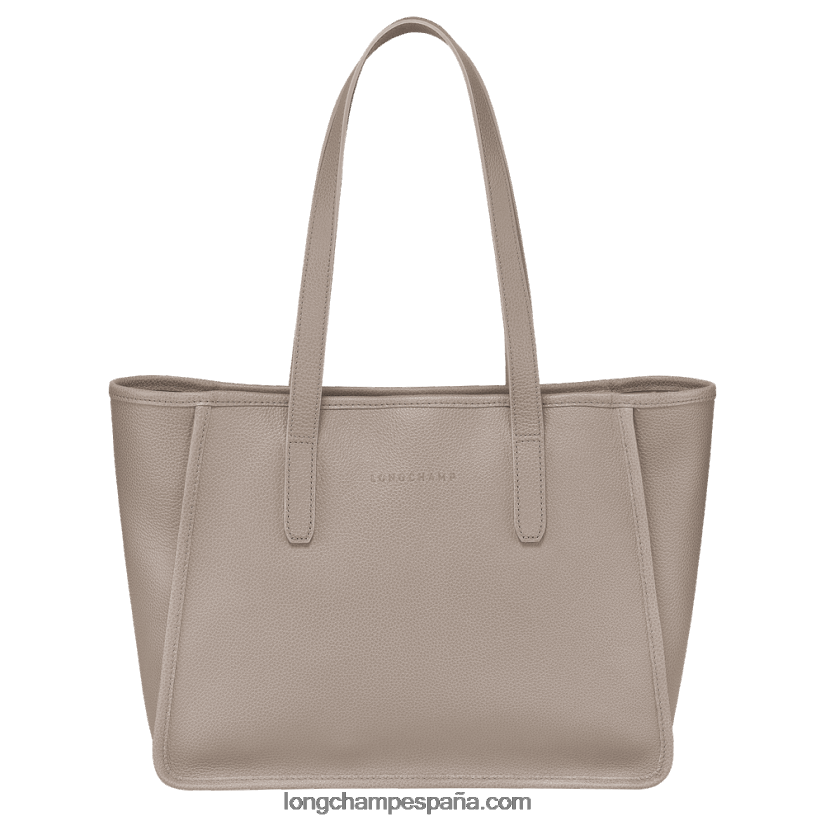 bolso tote le foulonne l mujer tórtola 642B88387 Longchamp