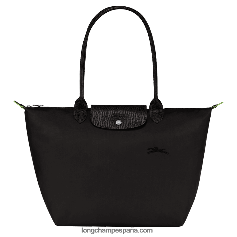 bolso tote verde le pliage l mujer negro 642B8830 Longchamp