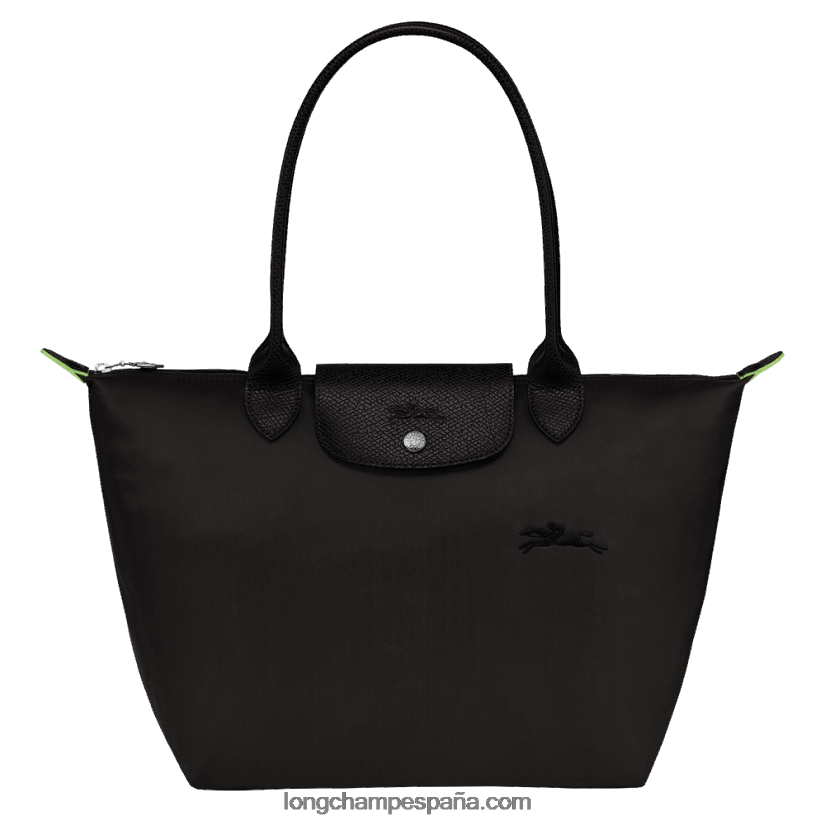 bolso tote verde le pliage m mujer negro 642B88409 Longchamp