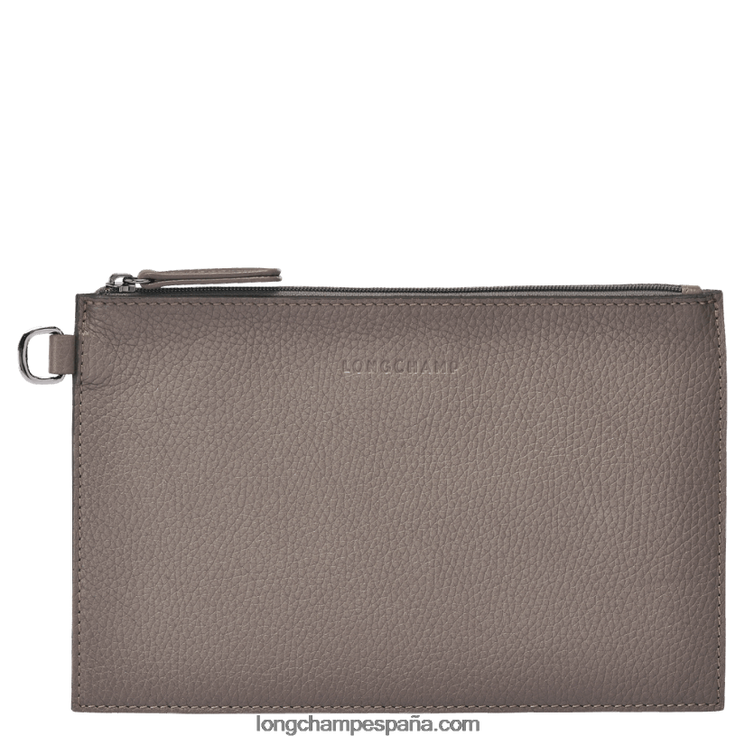 bolsita esencial roseau mujer gris 642B88692 Longchamp