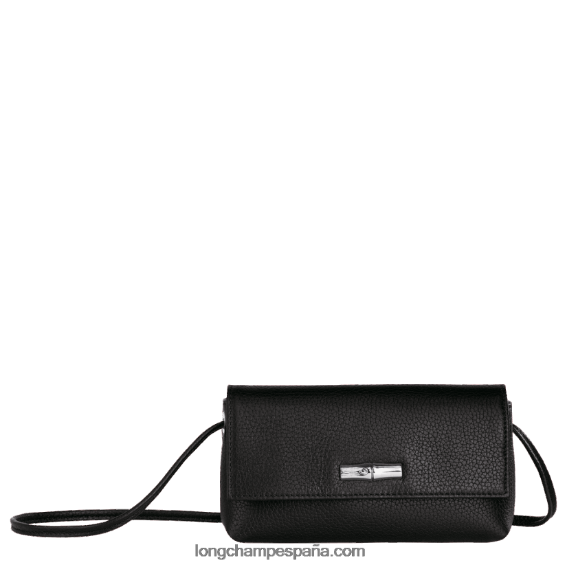 bolso de mano roseau esencial mujer negro 642B889 Longchamp