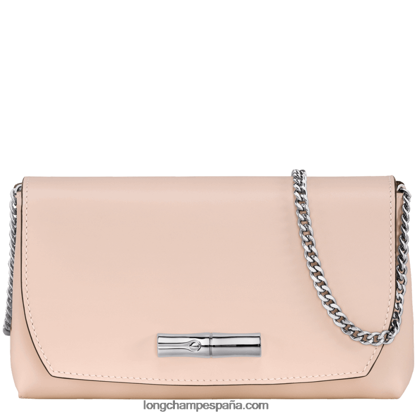 bolso de mano roseau mujer Rosa palido 642B88249 Longchamp
