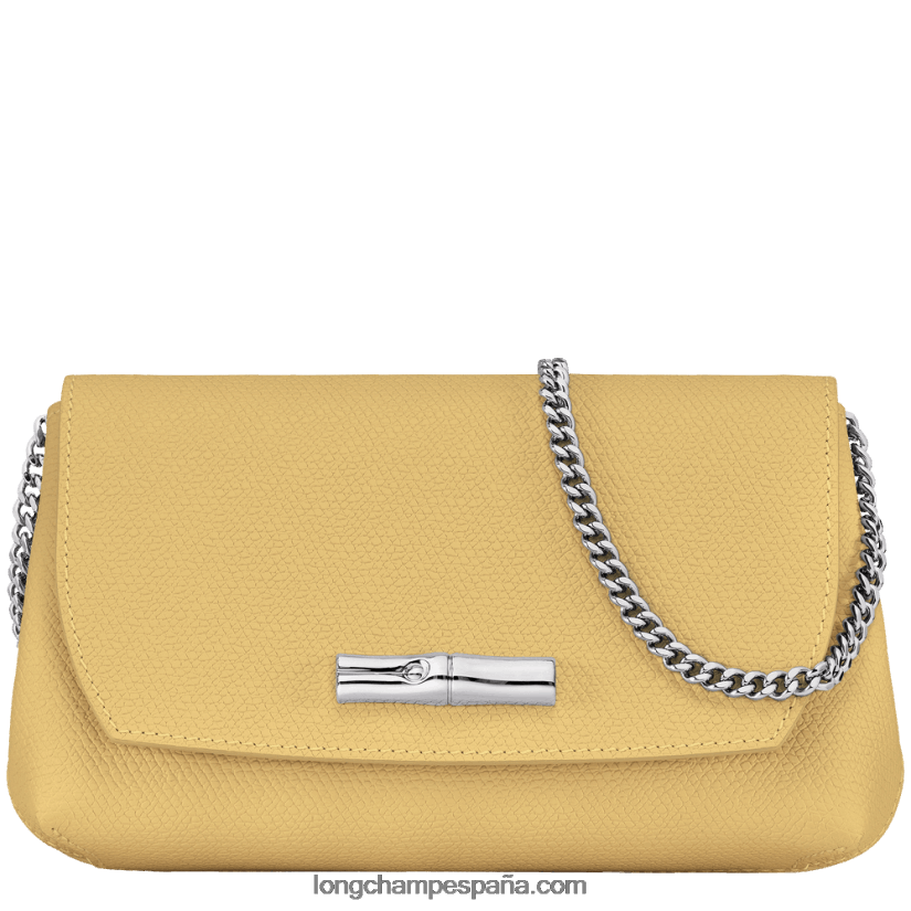 bolso de mano roseau mujer maíz 642B88252 Longchamp