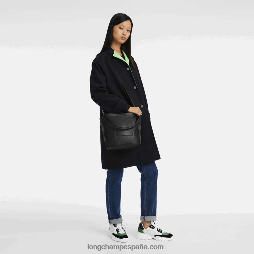 bandolera 3d m mujer negro 642B88312 Longchamp