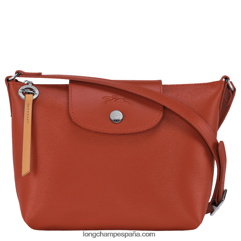 bandolera le pliage city xs mujer terracota 642B88225 Longchamp