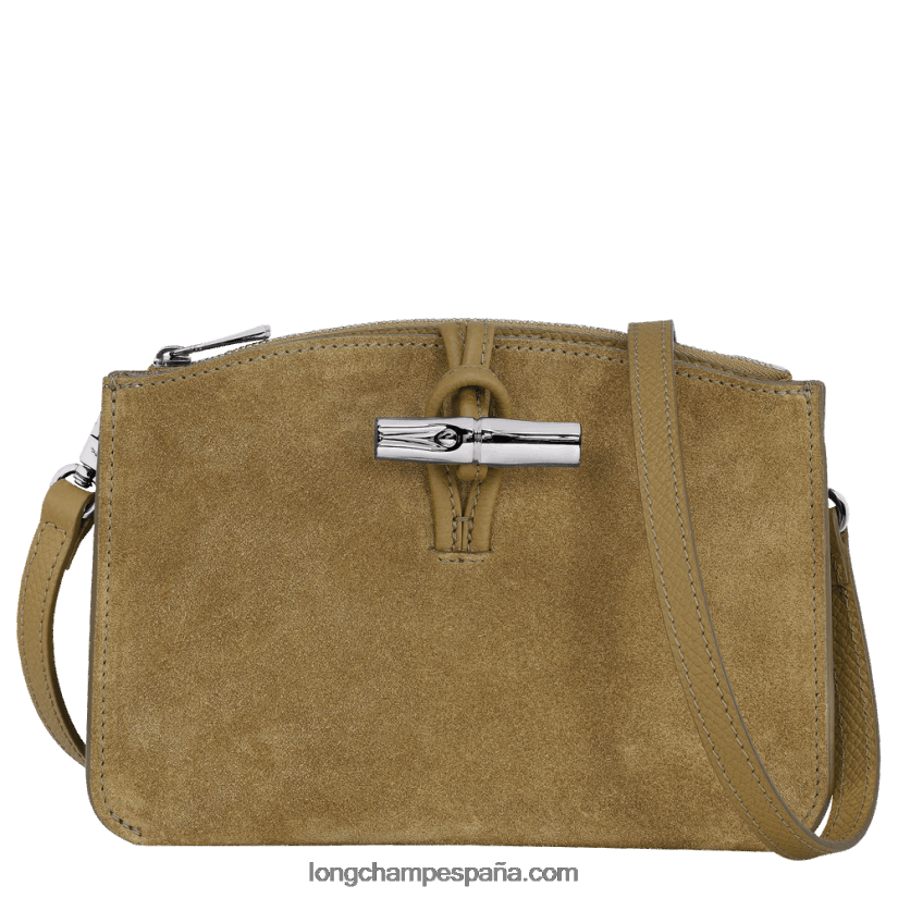 bolsa crossbody roseau mujer bronce 642B88257 Longchamp