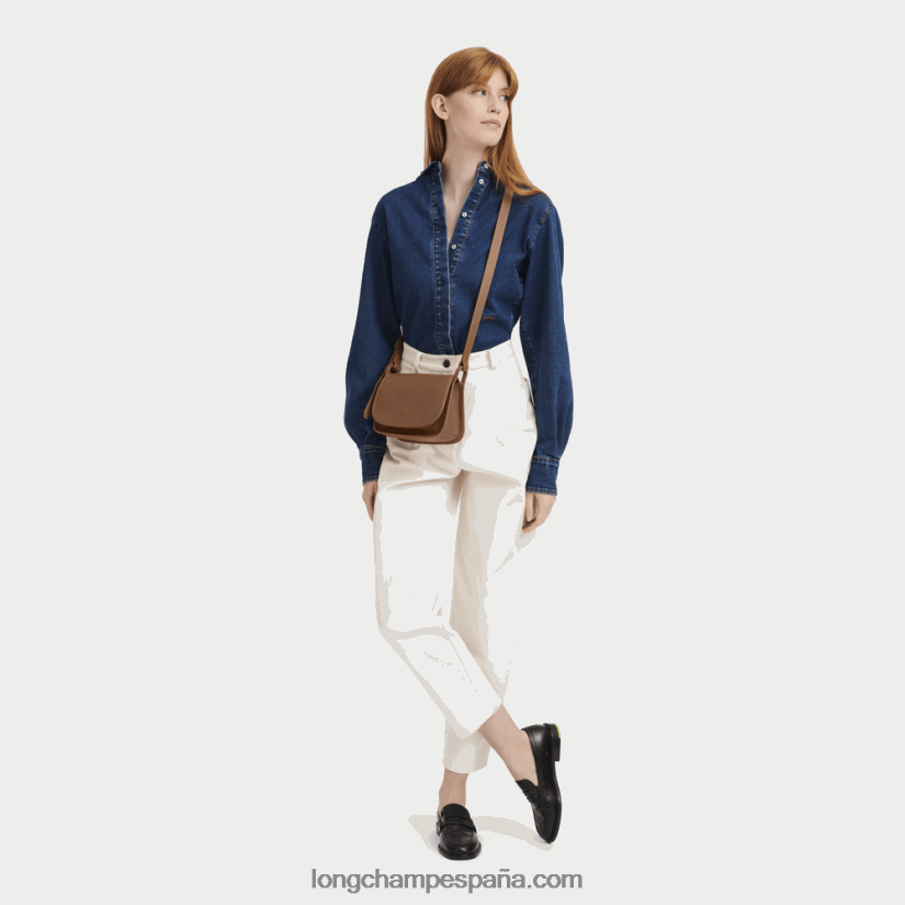 bolso bandolera le foulonne xs mujer caramelo 642B88263 Longchamp