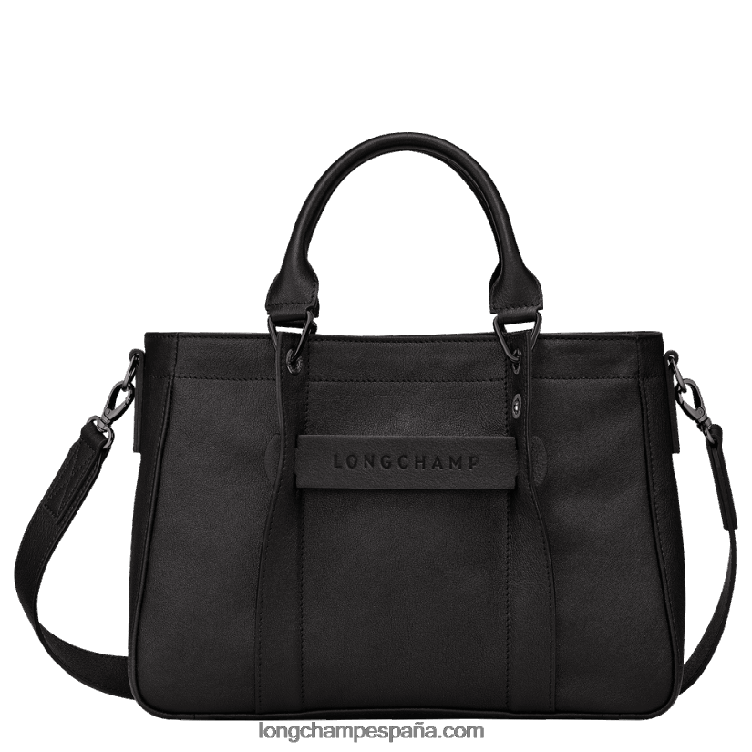 bolso 3d m mujer negro 642B88176 Longchamp