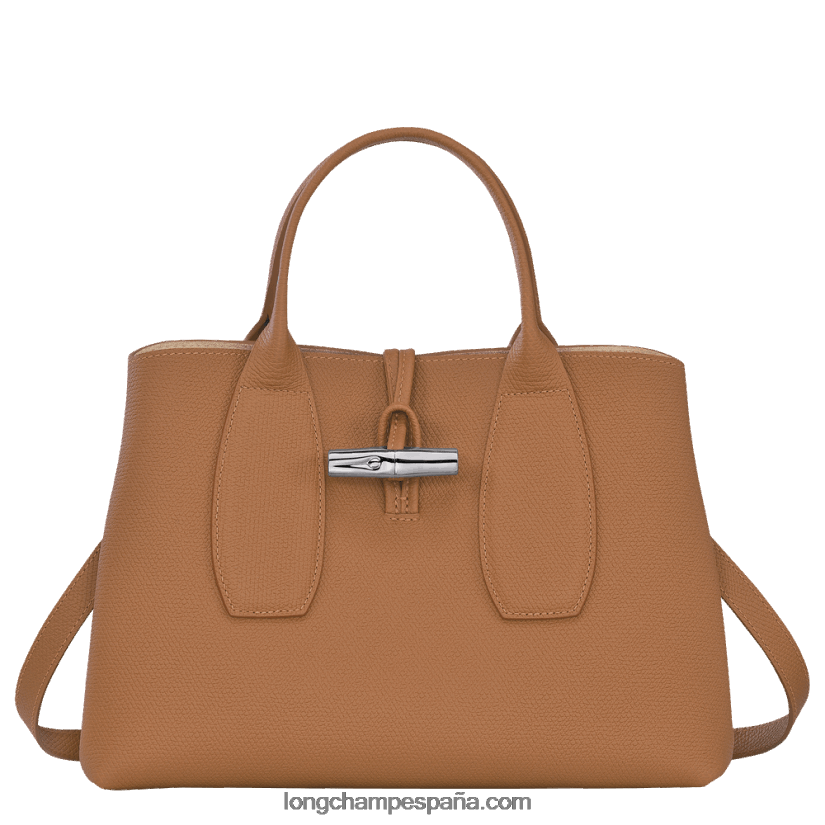 bolso roseau m mujer natural 642B88104 Longchamp