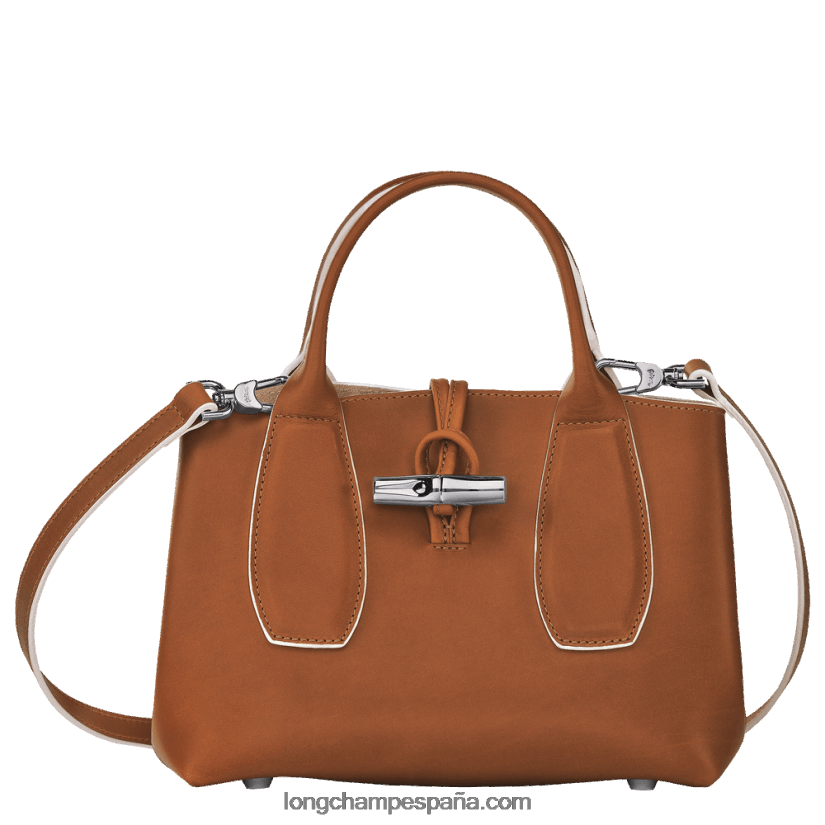 bolso roseau mujer coñac 642B88122 Longchamp