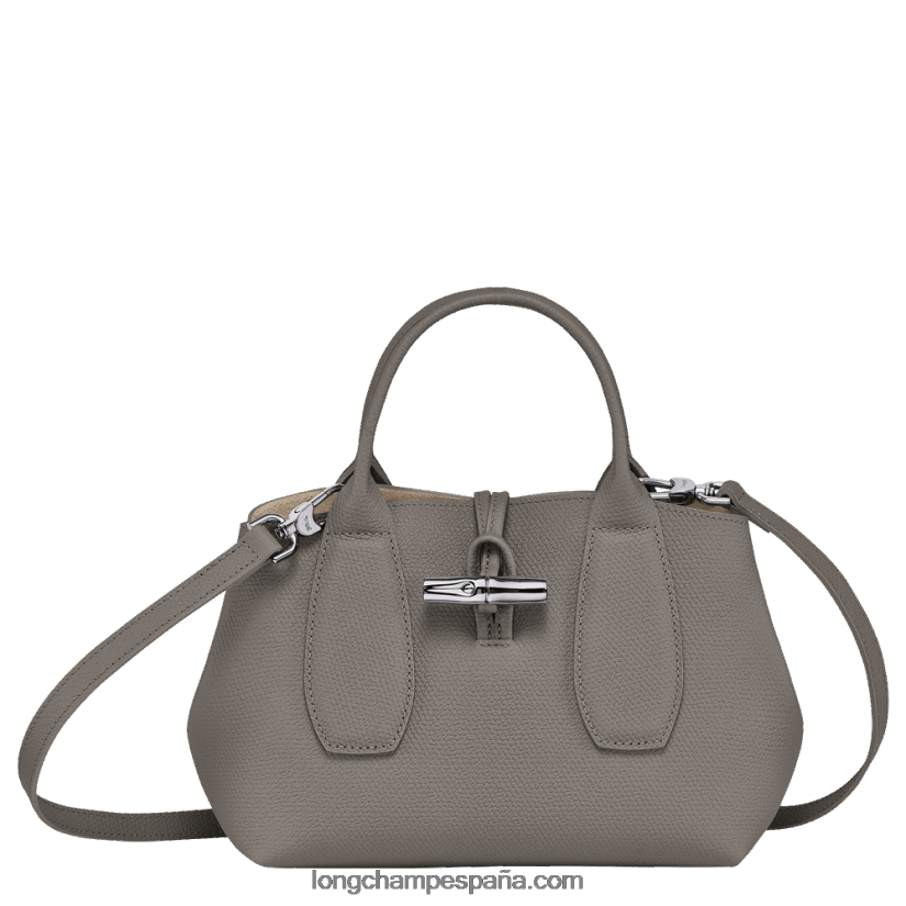 bolso roseau mujer tórtola 642B88116 Longchamp