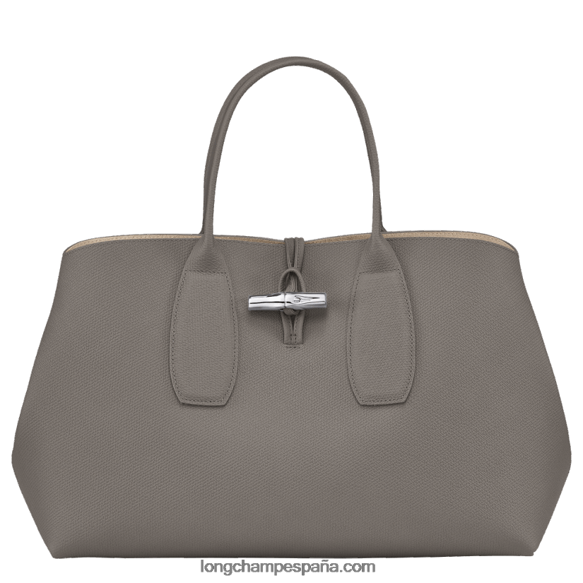 bolso roseau xl mujer tórtola 642B88111 Longchamp