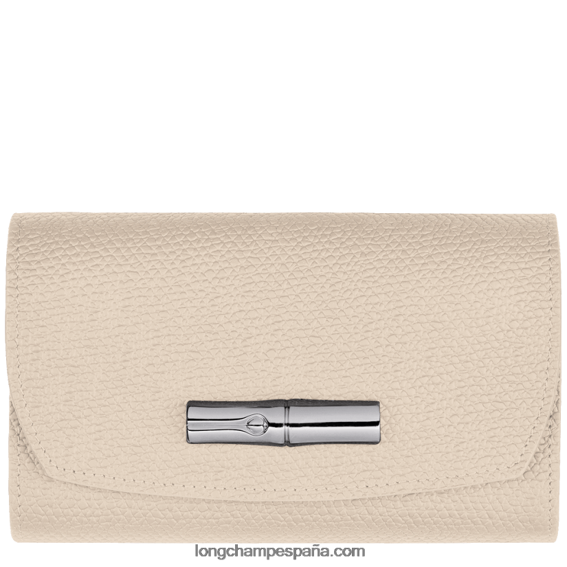 billetera roseau mujer papel 642B88578 Longchamp