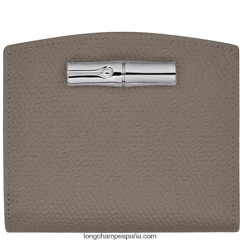 billetera roseau mujer tórtola 642B88586 Longchamp