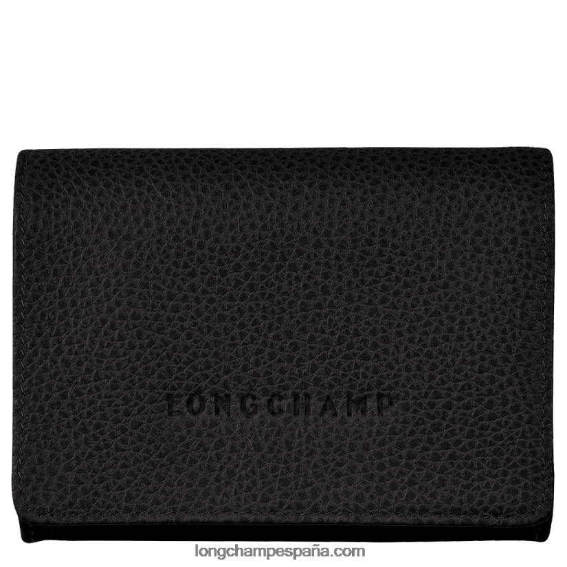 monedero le foulonne mujer negro 642B88521 Longchamp