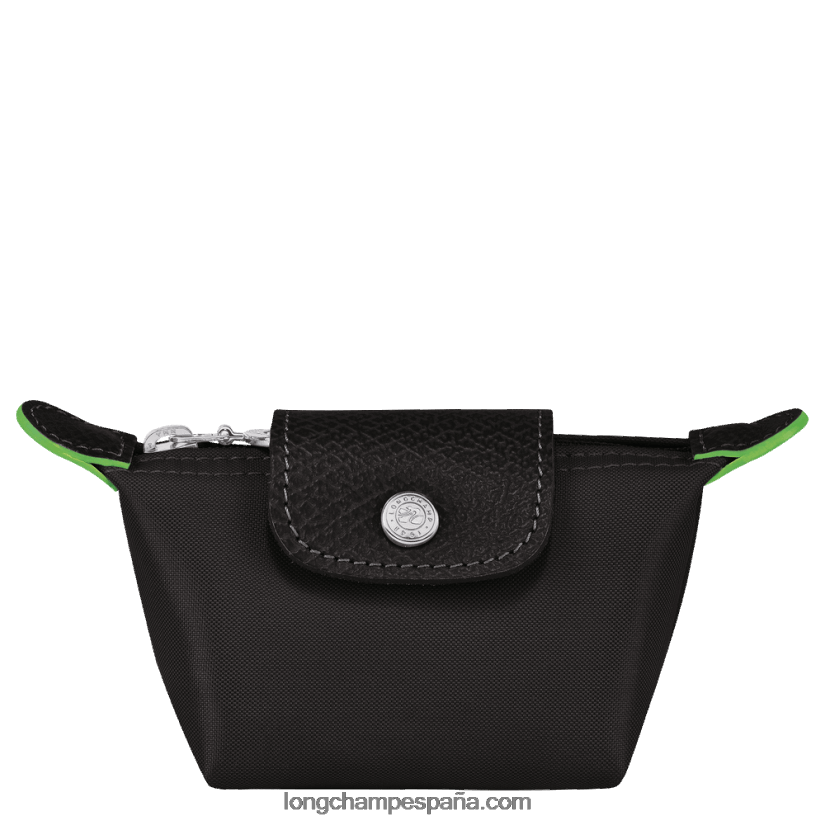 monedero verde le pliage mujer negro 642B88506 Longchamp