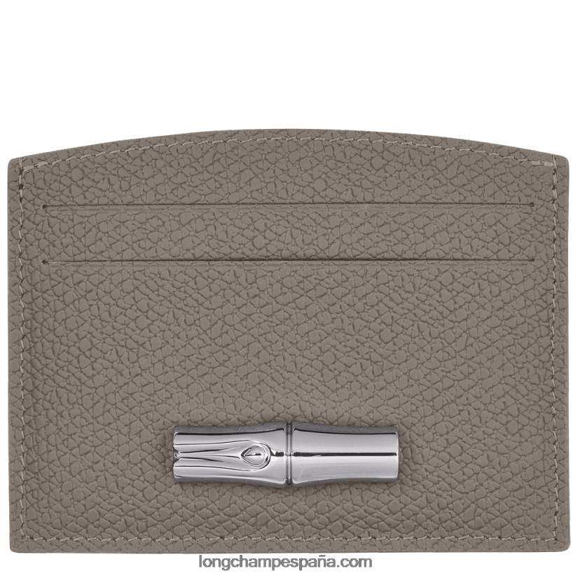 tarjetero roseau mujer tórtola 642B88641 Longchamp